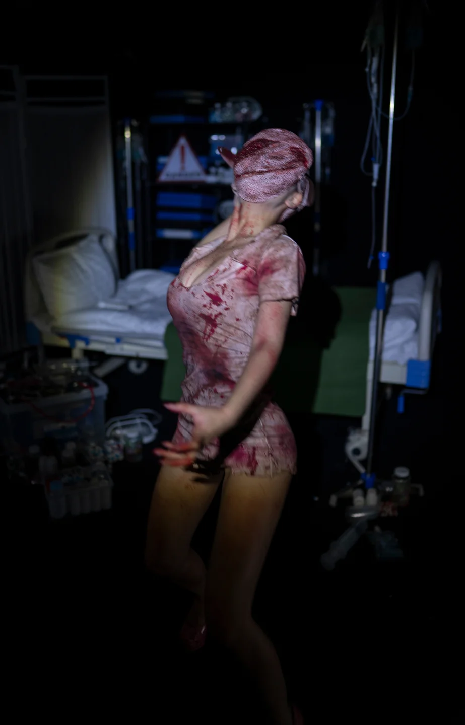 Bangni邦尼 - No.070 寂静岭护士 [90P,4V-1.19GB] tg@simisebaisi 【丝足阁】036.webp